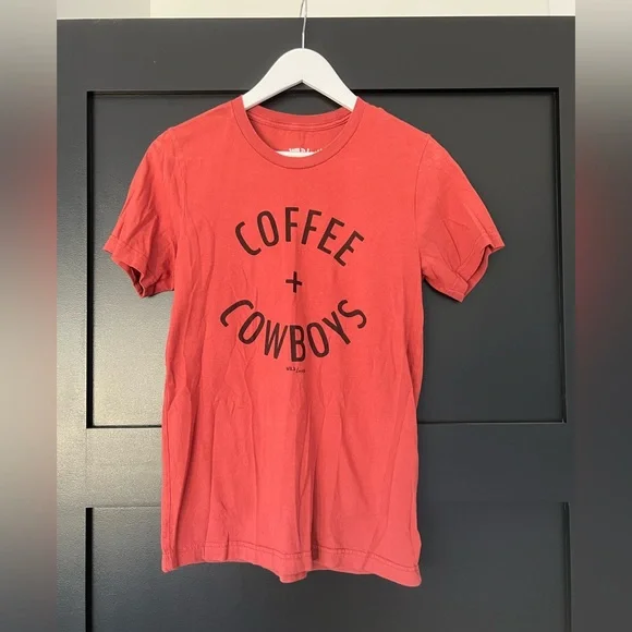 “Coffee + Cowboys” small shirt - Picture 1 of 1